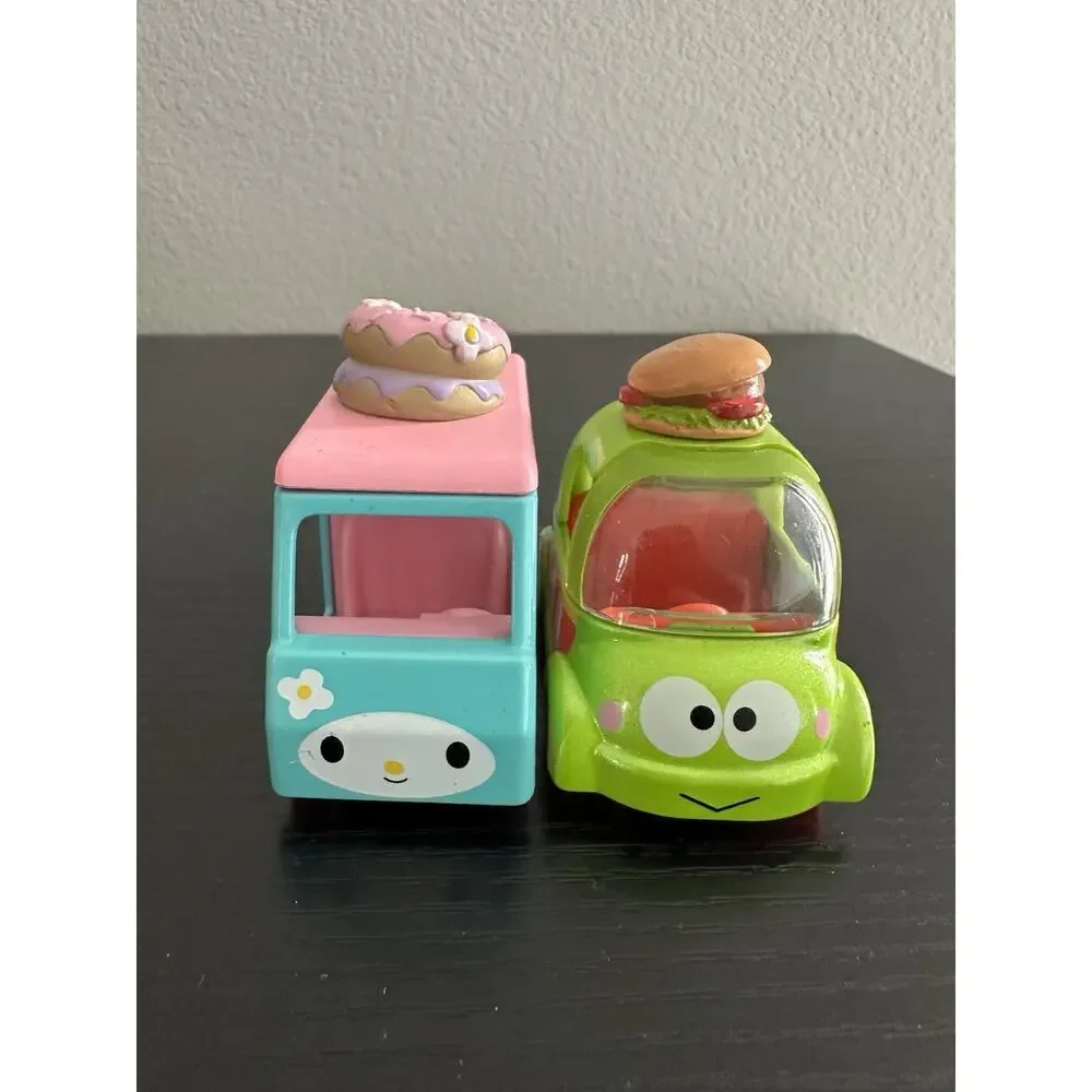 Hello Kitty, My Melody, Keroppi Mini Food Truck Figures